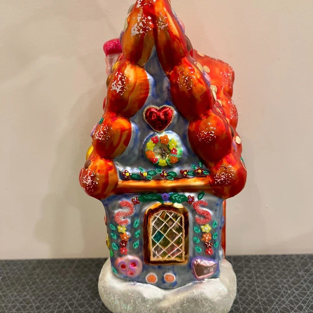 Christopher Radko SUGAR SHACK EXTRAVAGANZA Glass‎ Ornament Limited Edition Large